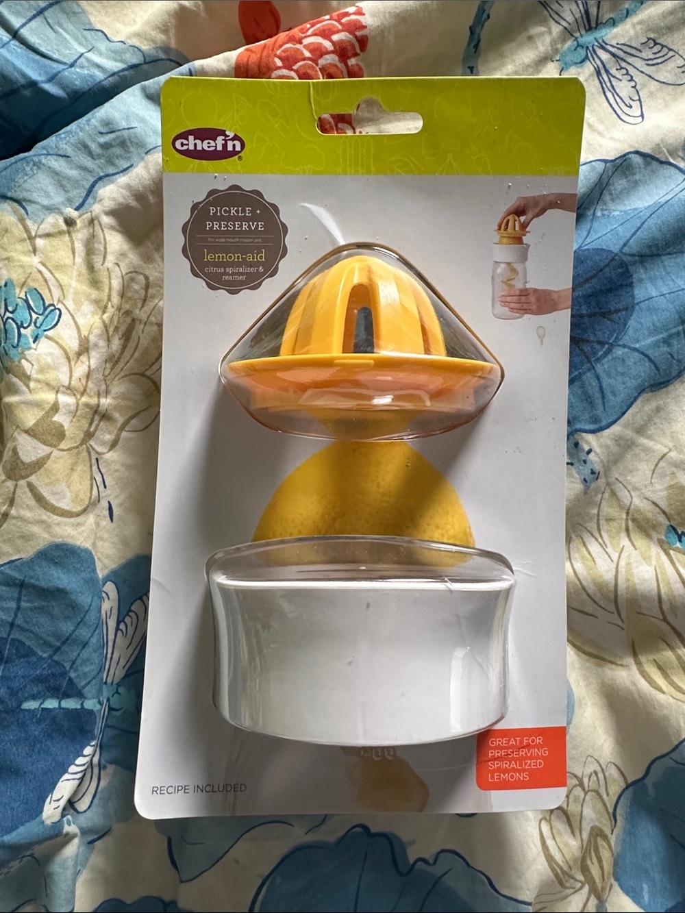Lemon-Aid Citrus Juicer and Spiralizer - Yellow